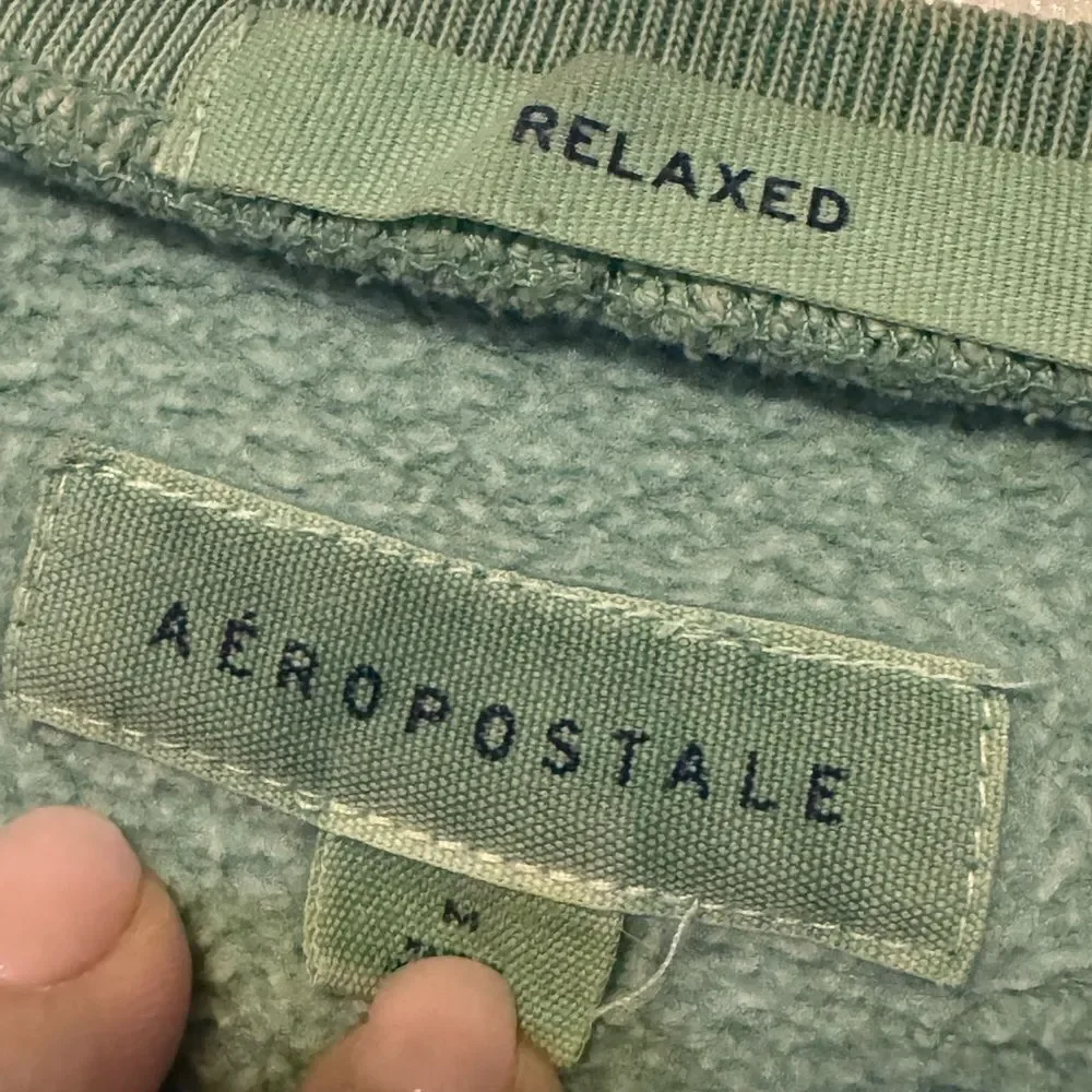 Aeropostale Oversized Track and Field Crewneck M